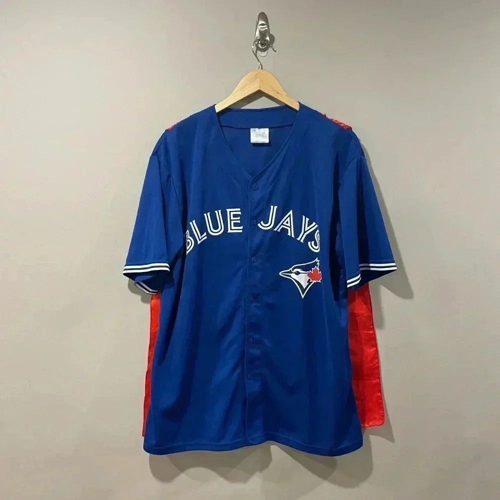 Toronto Blue Jays Kevin Pillar Superman Stadium Giveaway MLB Jersey - Rare - Picture 2 of 8